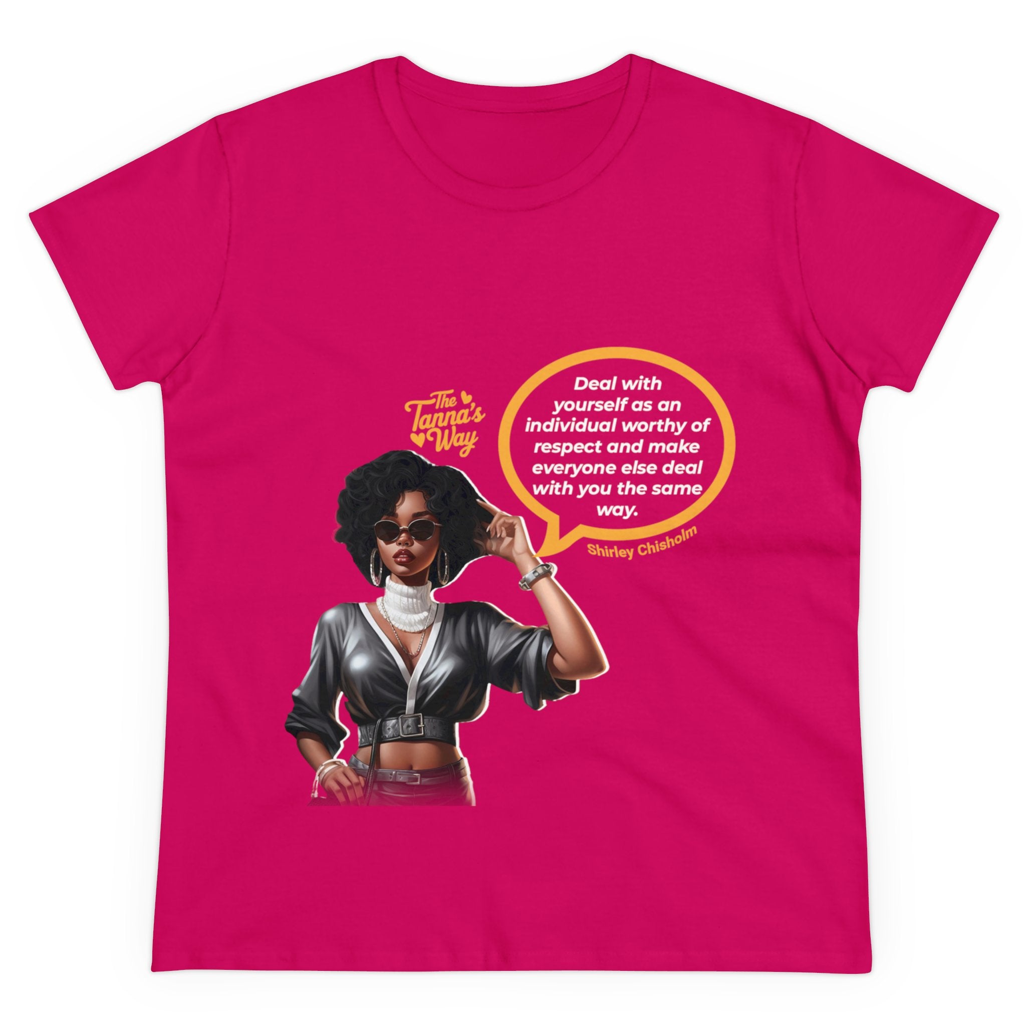Shirley Chisholm | Women's Midweight Cotton Tee